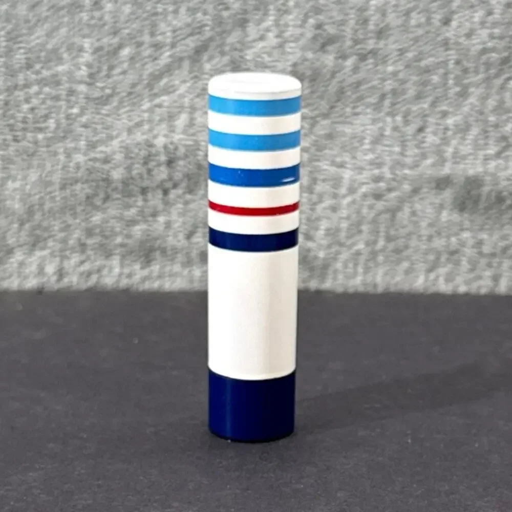 Vintage Bonnie Bell Lip Gloss Tube 1970s Collectible Vanity Blue Yellow NOS
